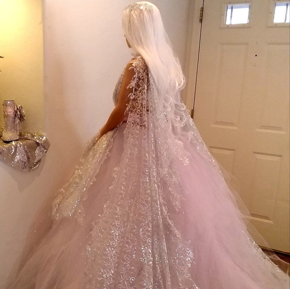 TINSLEY Crystal Sequin Boho Wedding Ankle Booties - Picture 6 of 6